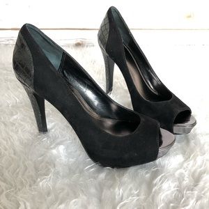 FALCHI Giselle Leather Heels